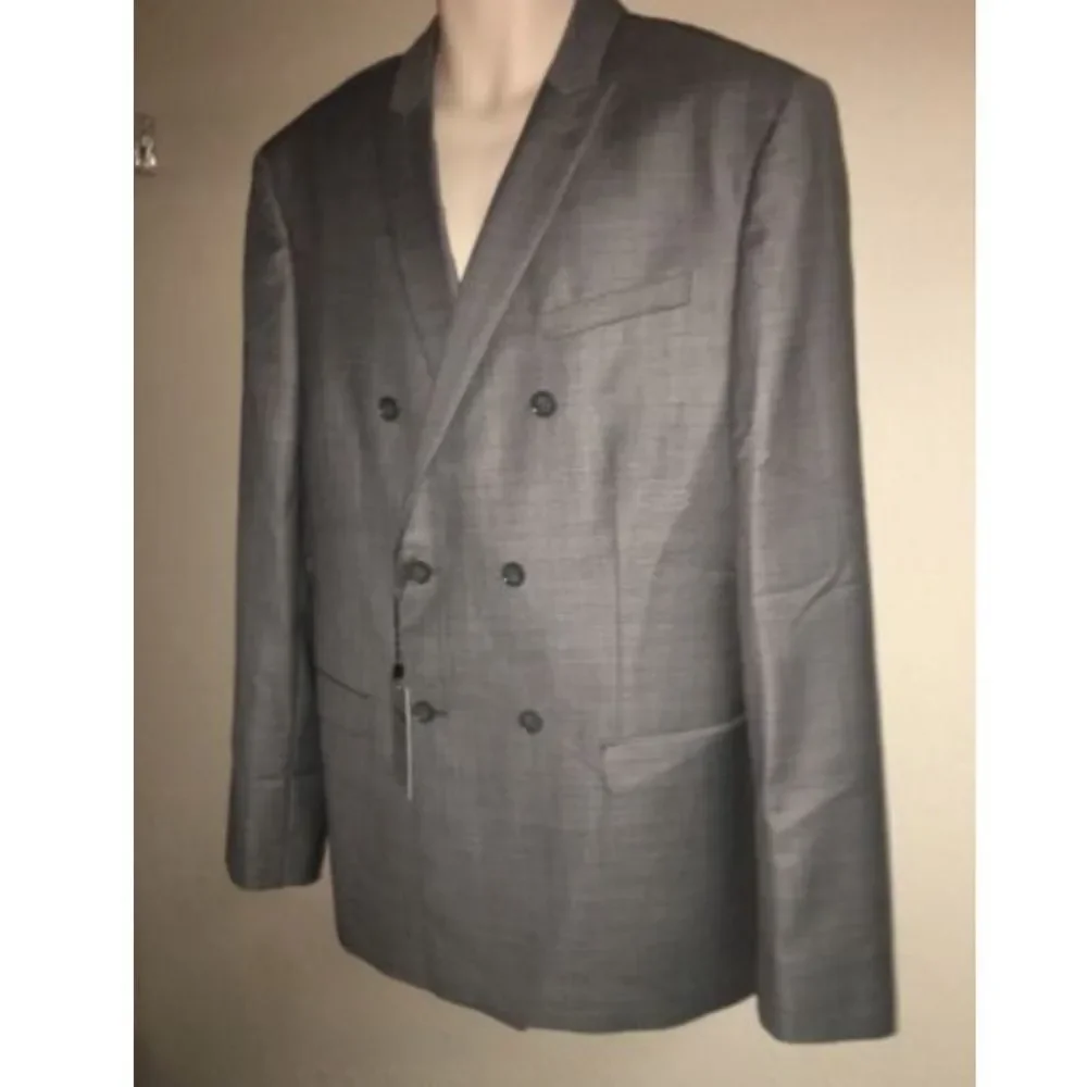 Express Blazer Suit Jacket Mens 44 Long Gray NWT